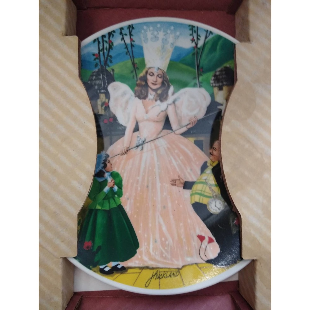 Knowles WIZARD OF OZ Collector Plate by James Auckland | Glinda the Good Witch